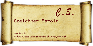 Czeichner Sarolt névjegykártya